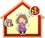断熱イラスト
